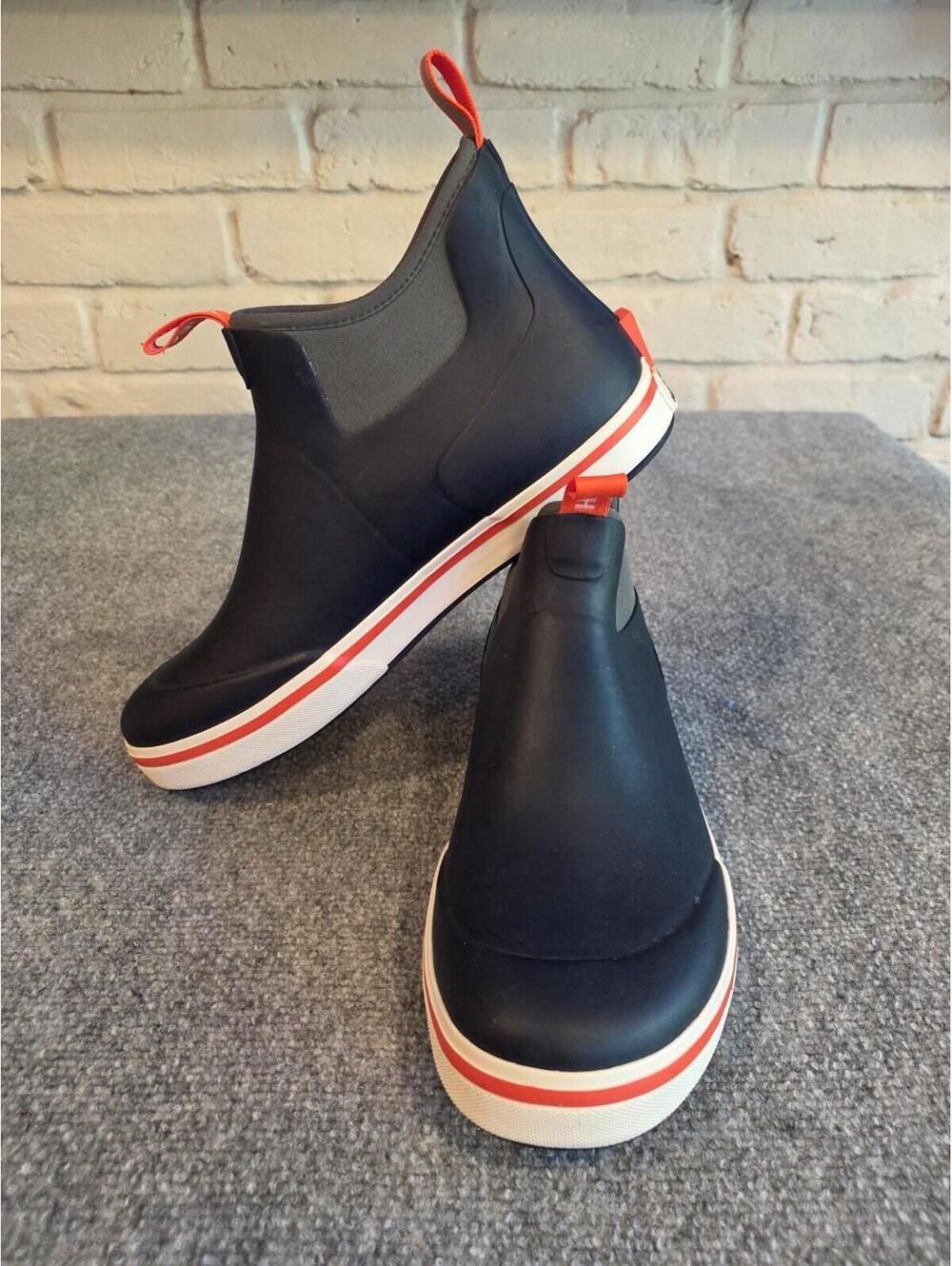 HISEA Men's Rain Boots Waterproof Non-Slip Sports Fishing Deck Boots SZ 14